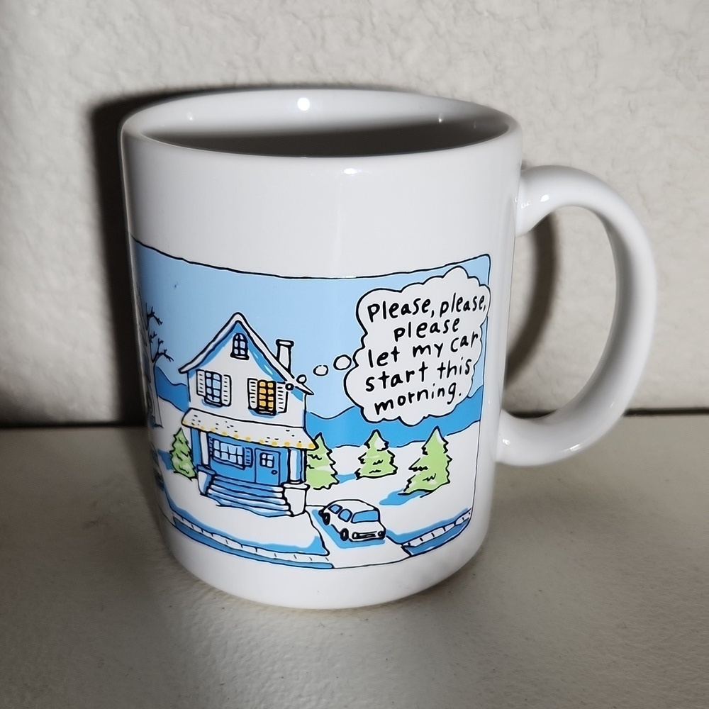 Shoebox Greetings Coffee Cup Please Please Please let my car start this morning